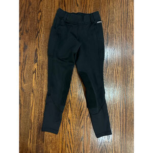 Kids Kerrits Black Riding Tights Leggings Size L